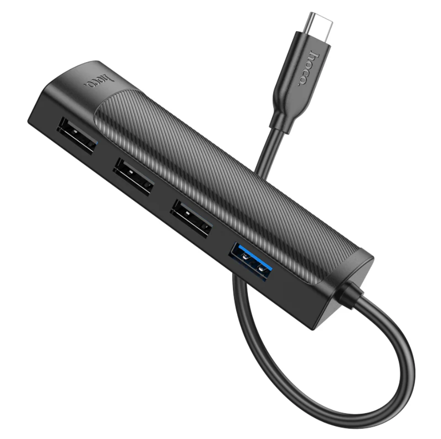Hoco USB-C to USB-A 4 in 1 USB Expansion Hub 5Gbps (HB41) techplus