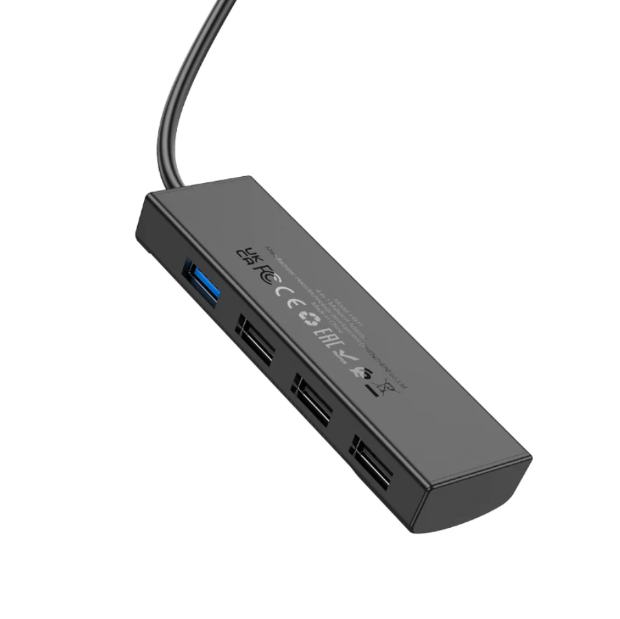 Hoco USB-C to USB-A 4 in 1 USB Expansion Hub 5Gbps (HB41) techplus