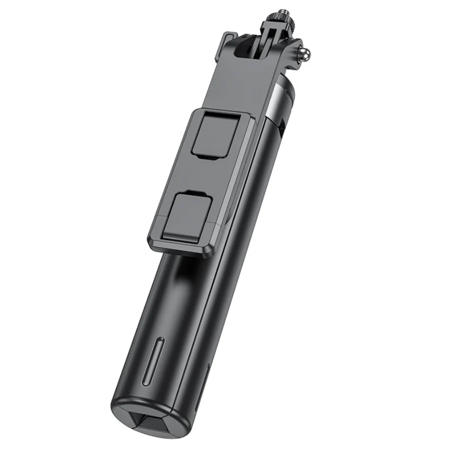 Hoco Premium 2 in 1 Selfie Stick With 1.37m QuadPod (K21) techplus