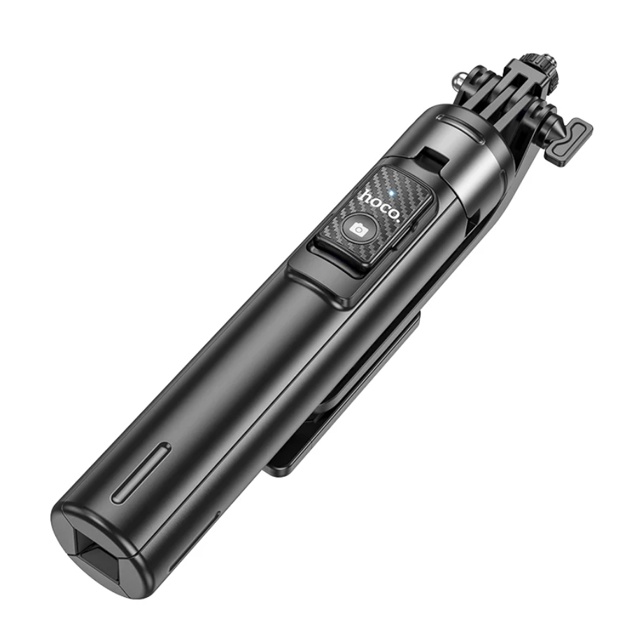 Hoco Premium 2 in 1 Selfie Stick With 1.37m QuadPod (K21) techplus