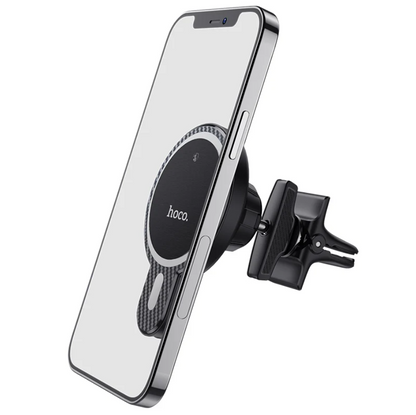 Techplus Hoco metallic plate for magnetic car mounts, durable round metal plate with adhesive backing for secure attachment.
