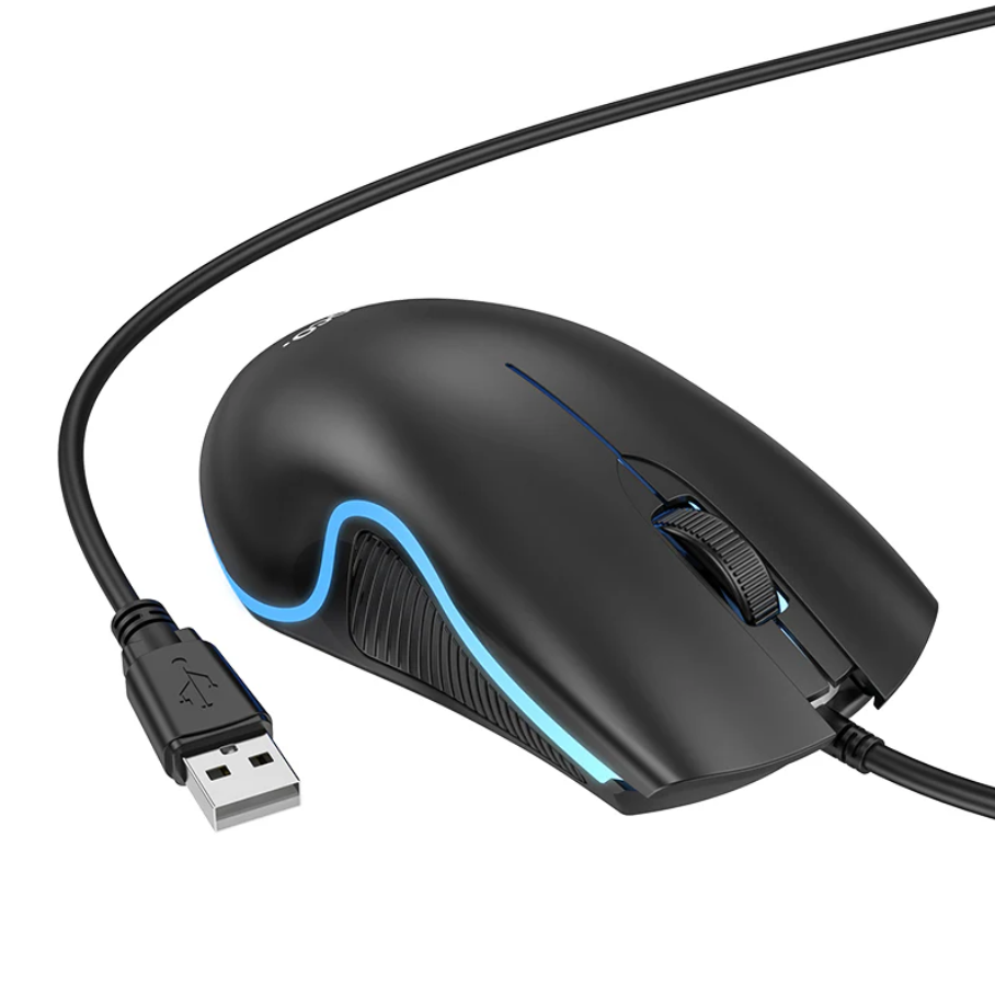 Hoco Wired Gaming Mouse RGB Ergonomic GM19 techplus