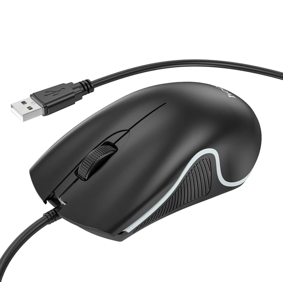 Hoco Wired Gaming Mouse RGB Ergonomic GM19 techplus