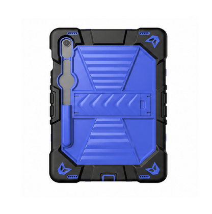 Samsung Galaxy Tab S10 Lite Rugged Shockproof Case with Kickstand (Blue)