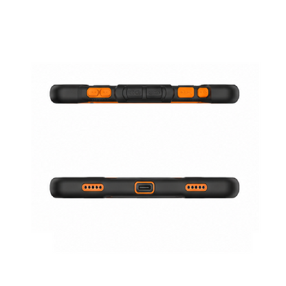 Samsung Galaxy Tab A9 Rugged Shockproof Case with Kickstand (Orange) - ShopHub