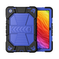 Samsung Galaxy Tab A9 Rugged Shockproof Case with Kickstand (Blue)