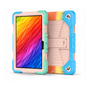 Samsung Galaxy Tab A11 Rugged Shockproof Case with Kickstand (Rainbow)