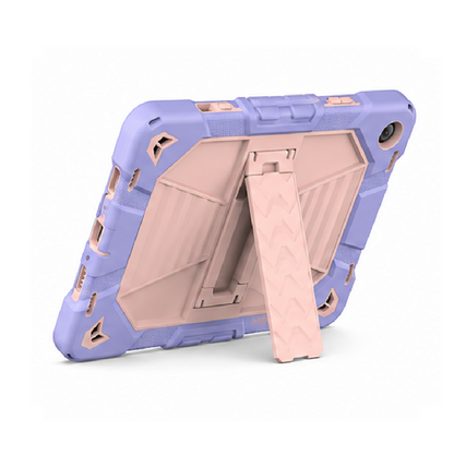 Samsung Galaxy Tab A9 Rugged Shockproof Case with Kickstand (Pink)