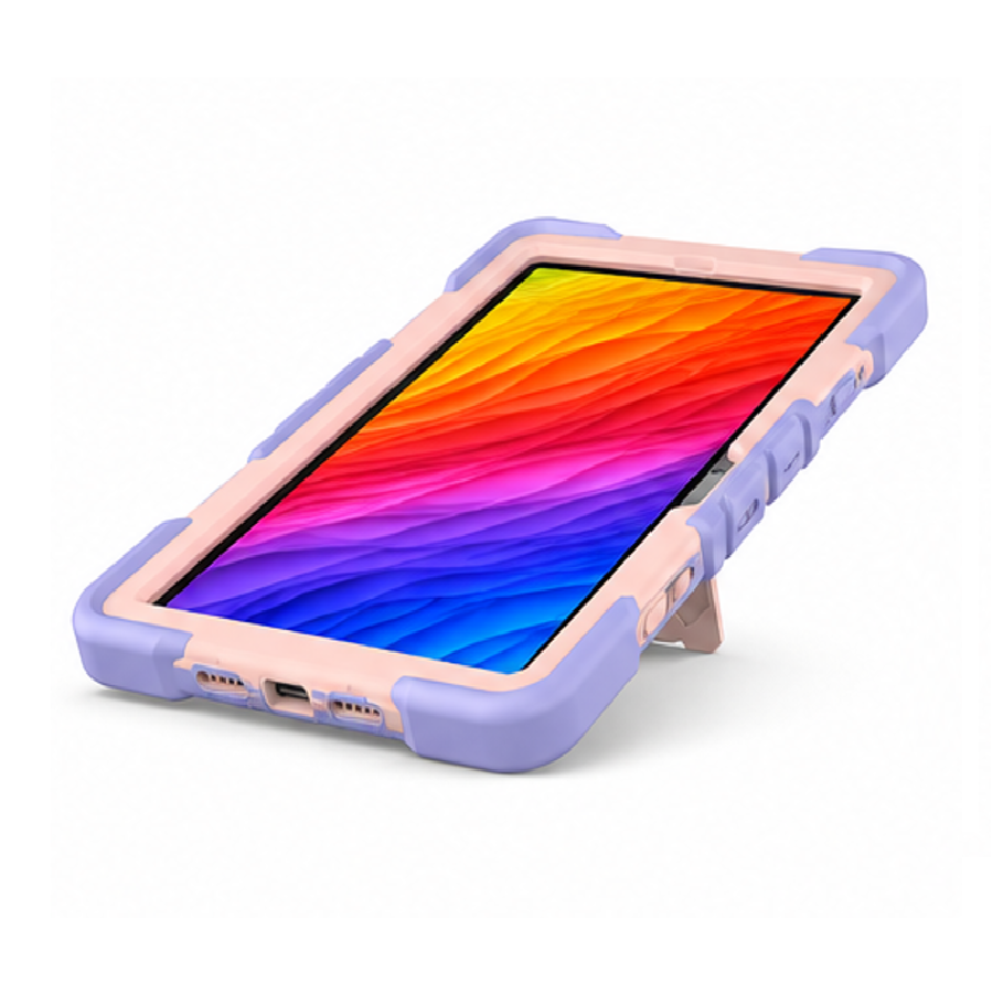 Samsung Galaxy Tab A9 Rugged Shockproof Case with Kickstand (Pink) - ShopHub