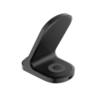 2 in 1 Wireless Charger Stand With 15W for Phone and Earbuds