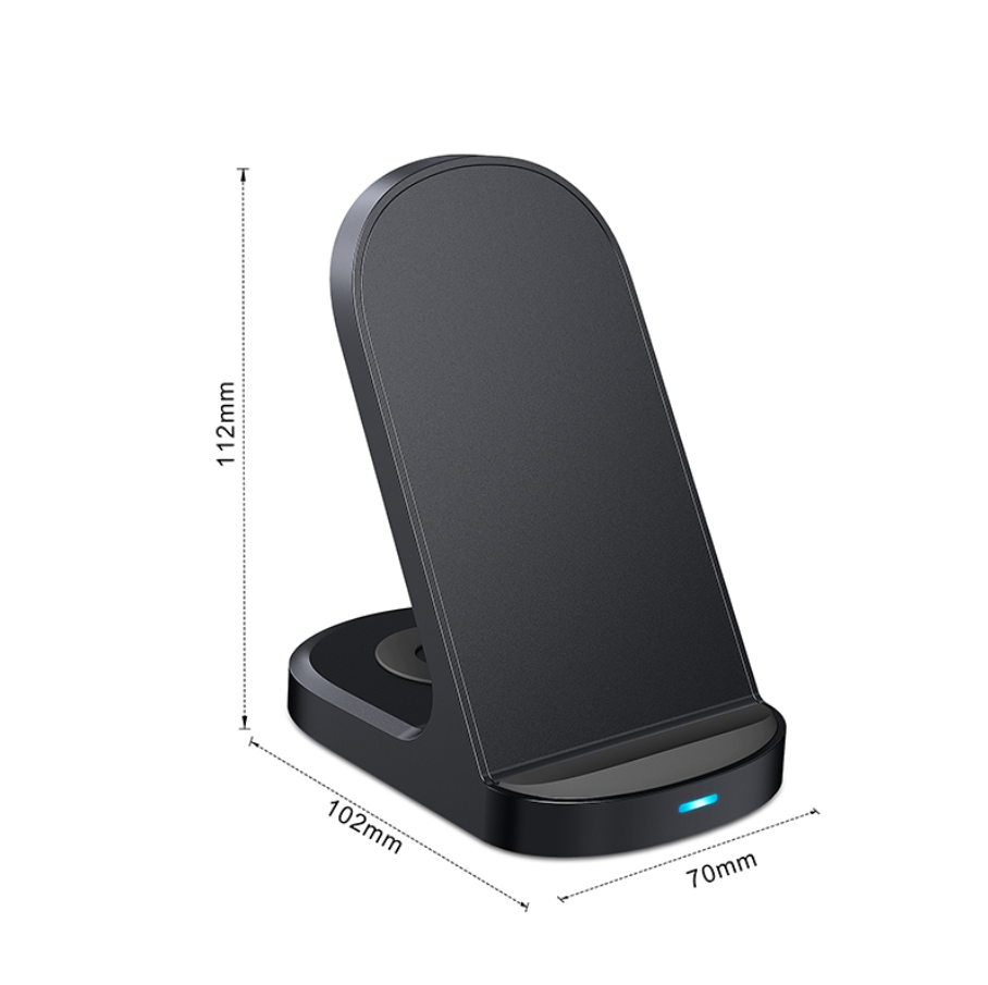 2 in 1 Wireless Charger Stand With 15W for Phone and Earbuds