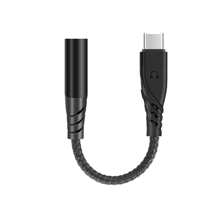 USB-C to 3.5mm Headphone Jack Adapter AUX Audio Cable for Car & iPhone