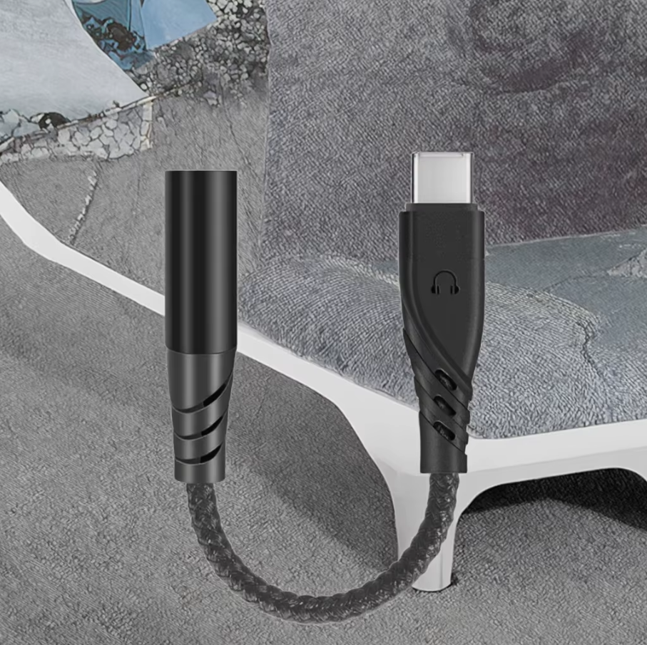 USB-C to 3.5mm Headphone Jack Adapter AUX Audio Cable for Car & iPhone - ShopHub
