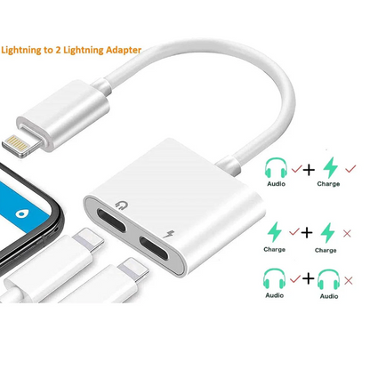 Vipfan Lightning to 2 x Lightning Adaptor (L09) - ShopHub