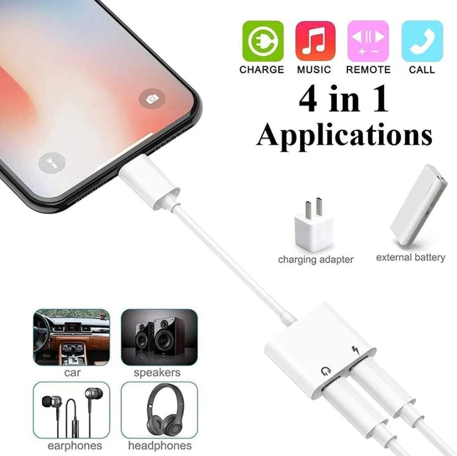 Vipfan Lightning to 2 x Lightning Adaptor (L09) - ShopHub