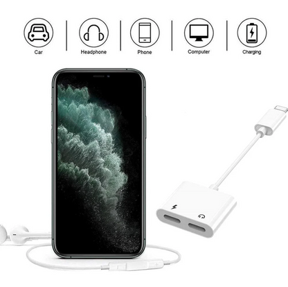 Vipfan Lightning to 2 x Lightning Adaptor (L09) - ShopHub