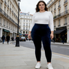 Thermal Thick Warm Fleece lined Legging NAVY