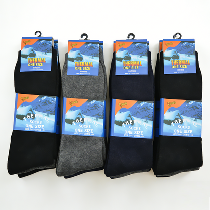 (12 Pairs) Warm Winter Thermal Socks Size 6-11 dealonline.co.nz