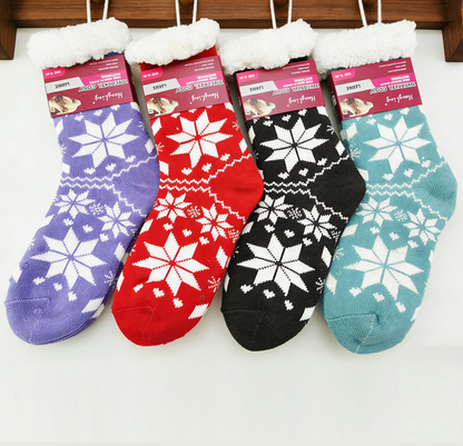 (4 Pairs) LADIES THERMAL COSY SOCKS 4.7 TOG RATING dealonline.co.nz