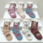 24 Pairs Womens Slipper Fuzzy Socks Winter Super Warm Soft Socks with Grippers dealonline.co.nz