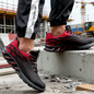 Steel Toe Work Shoes Safety Sneakers Industrial Shoes Lightweight Puncture Proo dealonline.co.nz