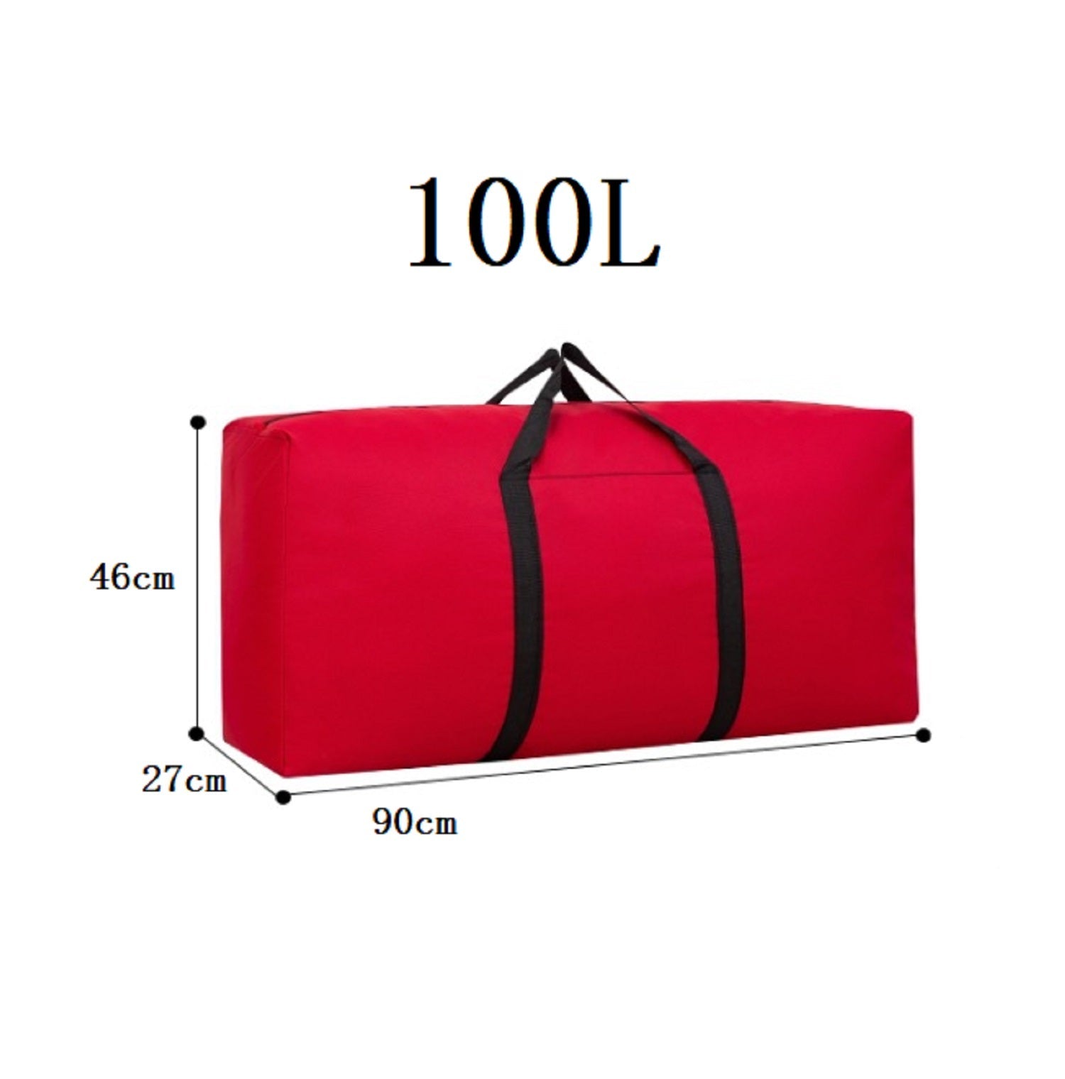 Foldable Large 100L Storage Bag for Travel or Home Use ECOTREK