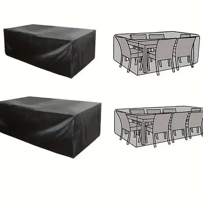 210D Oxford Waterproof Garden Table Cover – UV & Windproof (different sizes available) Habicare