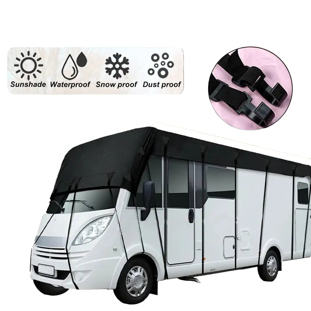 210D Waterproof RV Roof Cover Tarpaulin Sunshade (different sizes available) Habicare