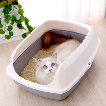 Cat Kitty Litter Tray with Scoop dealonline.co.nz