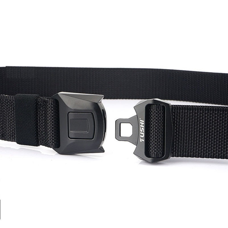 Tactical Belt Military Hiking Nylon Web Rigger Work Belts Heavy-Duty Quick-Relea dealonline.co.nz