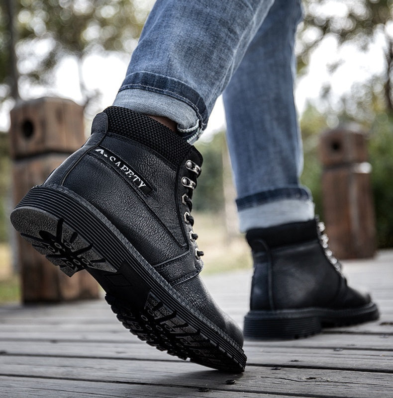 Men's Steel Toe Cap Work Shoes Safety Industrial Puncture Proof Construction 9-14 dealonline.co.nz