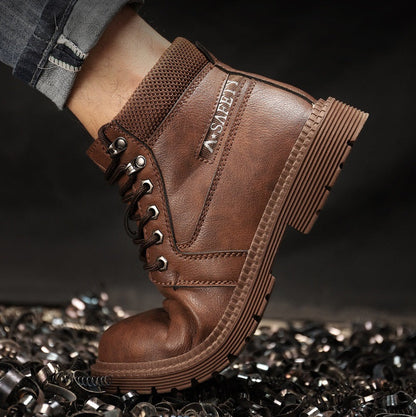 Steel Toe Cap Work Shoes Safety Industrial Puncture Proof Construction 9-14 dealonline.co.nz
