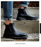Steel Toe Work Shoes Slip On Safety Oiled Leather Boot Puncture Proof Soft Light