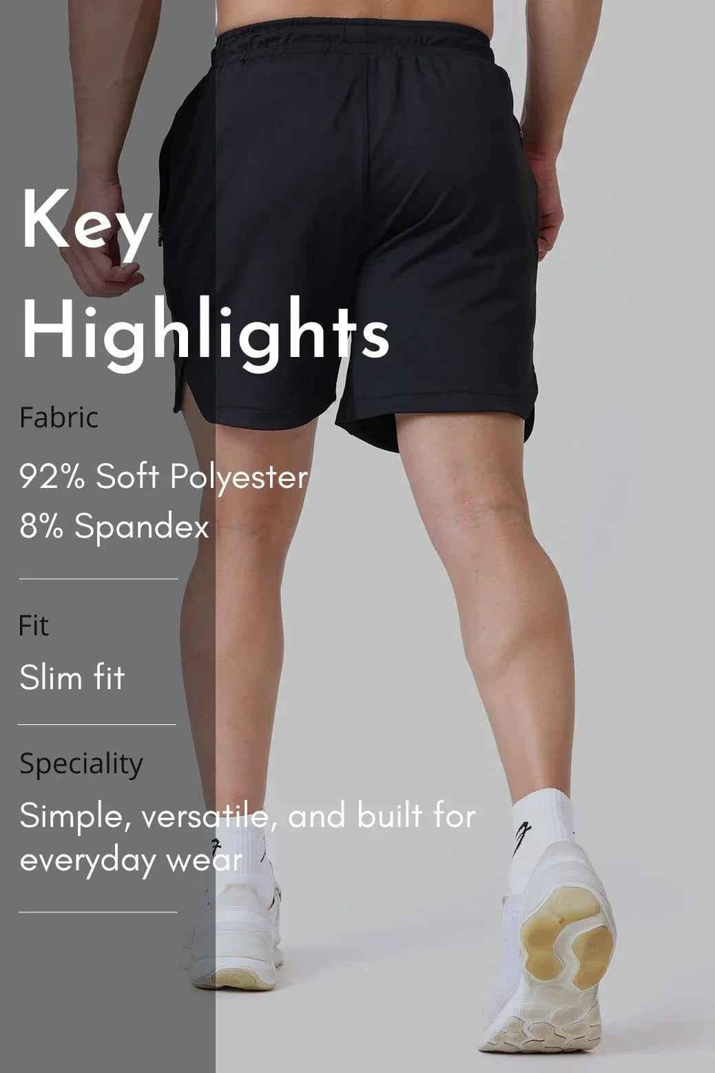 Rush Shorts Black