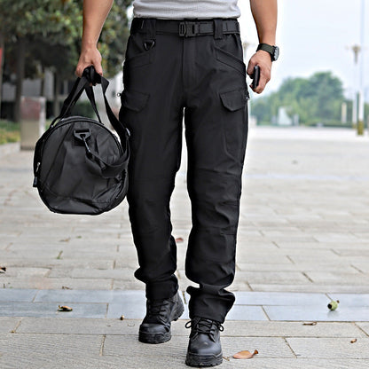 Men's Tactical Pants Water Resistant Flex Ripstop Cargo Pants dealonline.co.nz