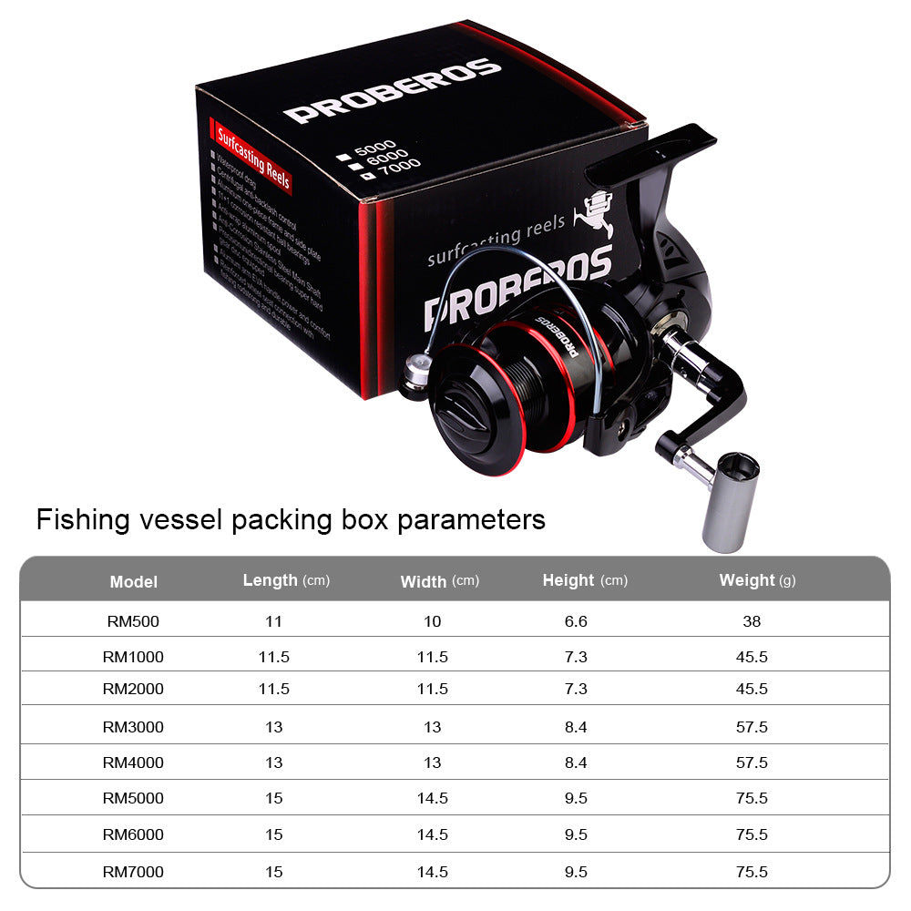 Metal Spinning Fishing Reel Left/Right Retrieve 5.2:1 12 Ball Bearings dealonline.co.nz