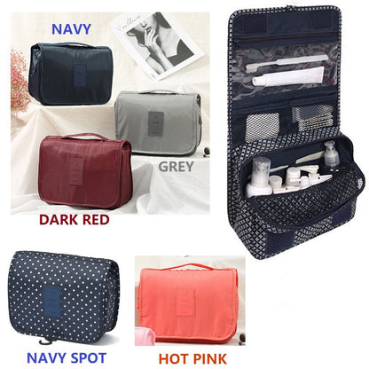 Hanging Toiletry Bag Travel Cosmetic Kit Large Essentials Organizer Waterproof dealonline.co.nz