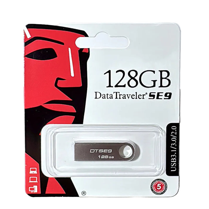 Kingston USB Flash Drive (32GB, 64GB, 128GB, 256GB) 9eight5
