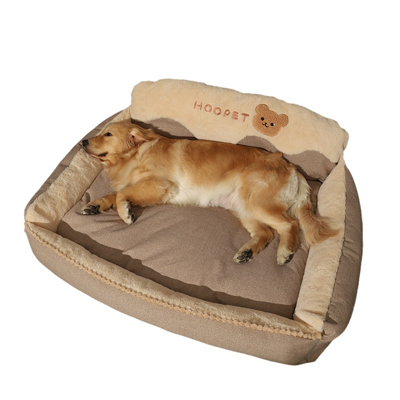 Large 120cm dog couch from dealonline.co.nz, thick and warm dog bed perfect for super large and cozy pet comfort