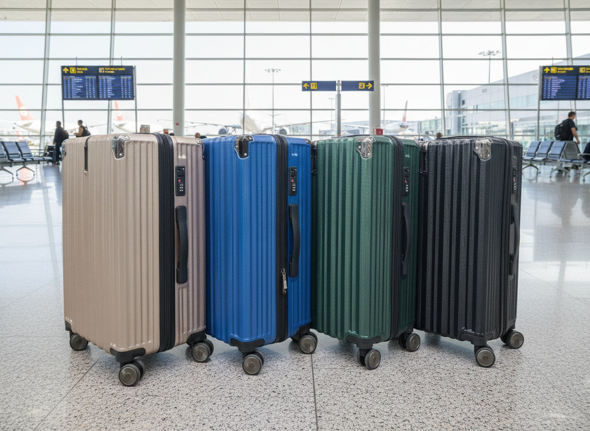 Hardcase Luggage Travel Suitcase Lightweight with Spinner Wheels Carry-On 20" dealonline.co.nz