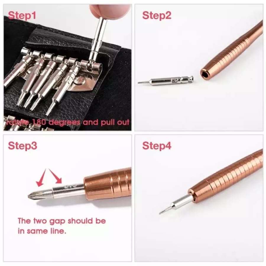 25 Mini Precision Screwdriver Set That Watch Shop
