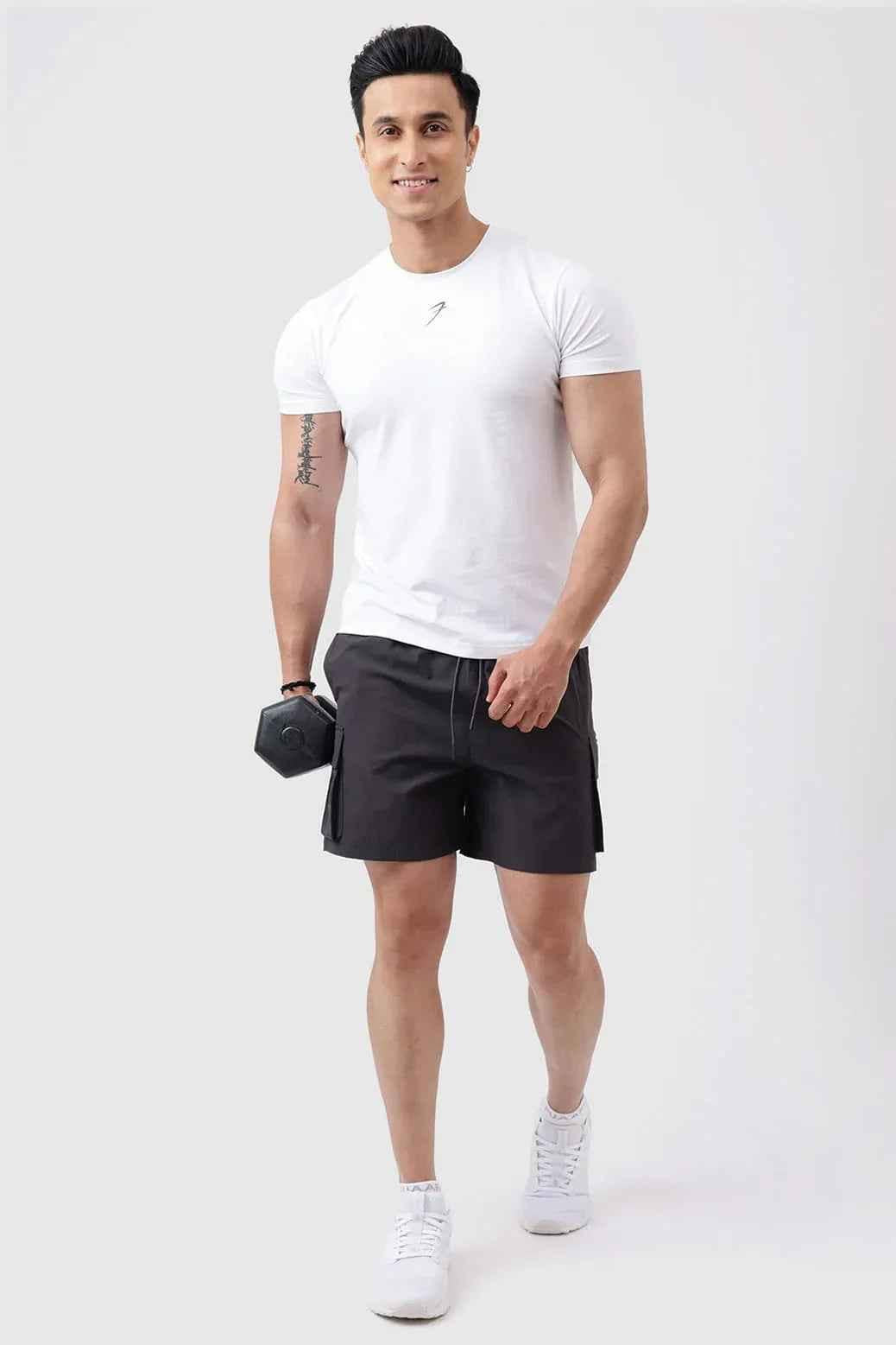 Delta Cargo Shorts Grey