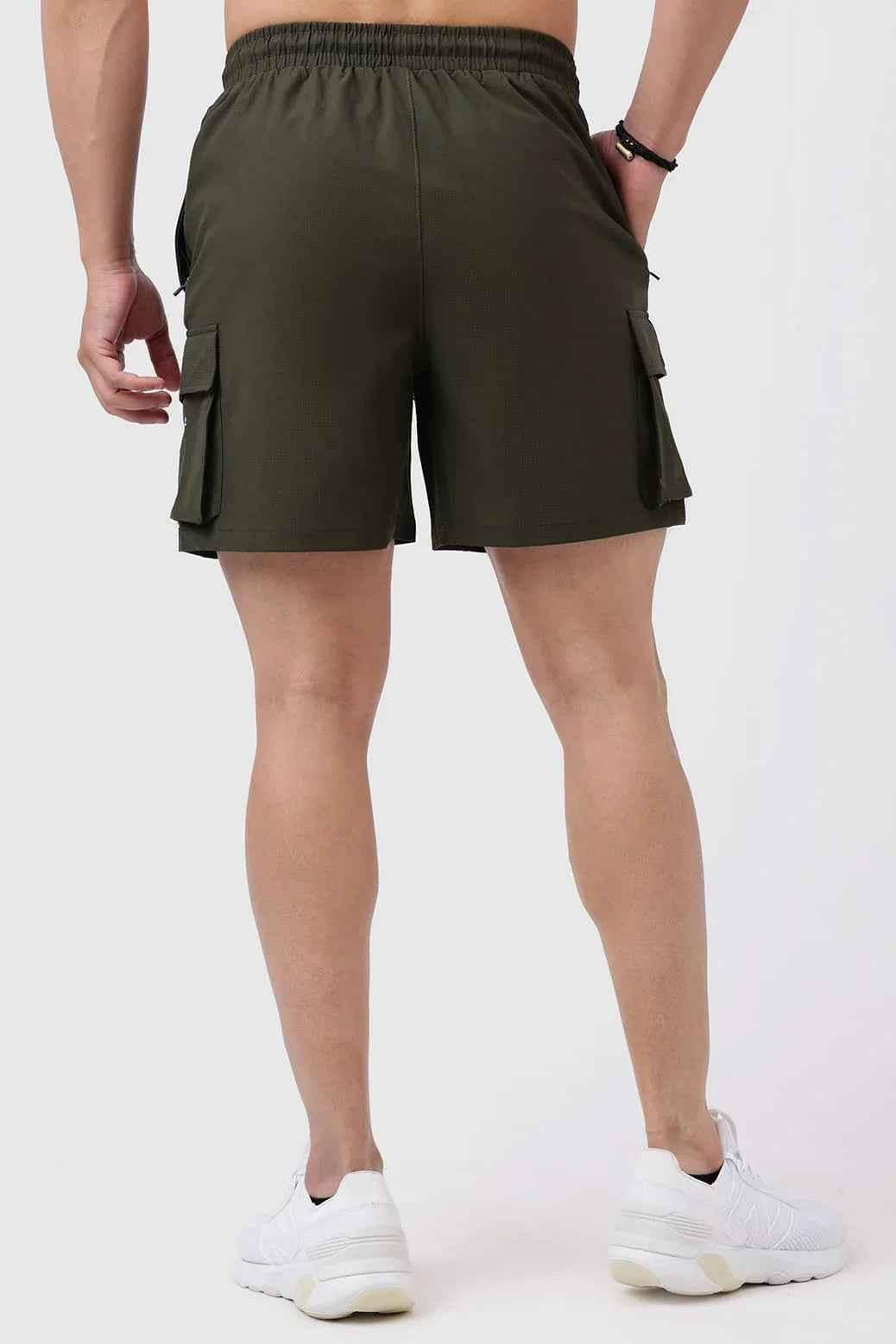 Delta Cargo Shorts Army Green