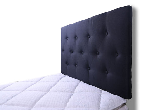 Fenland Headboard Black Single sue-e furniture