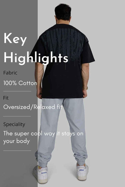 Heavyweight Oversized T-shirt Black