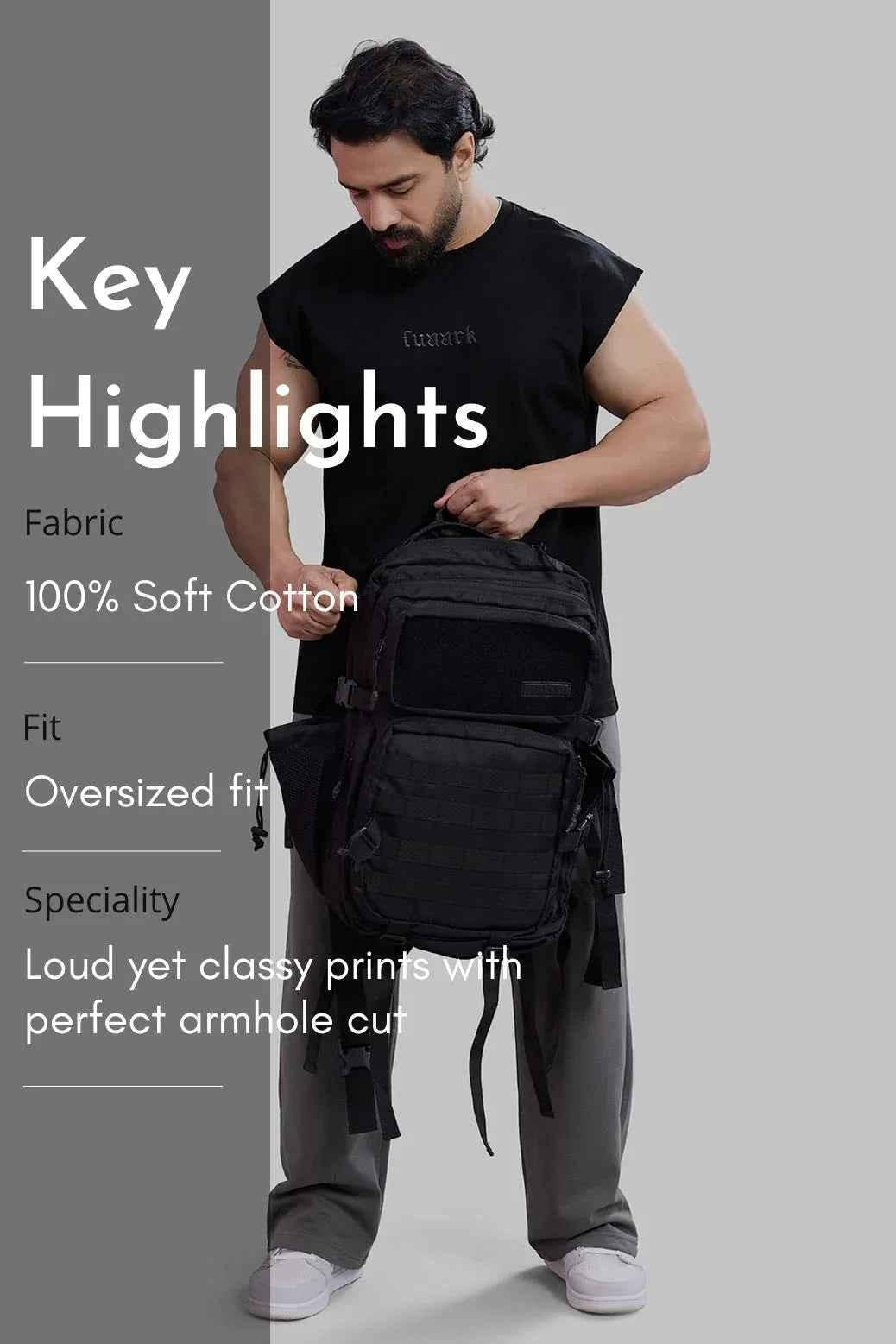 Blackout Capsleeves Tank Black