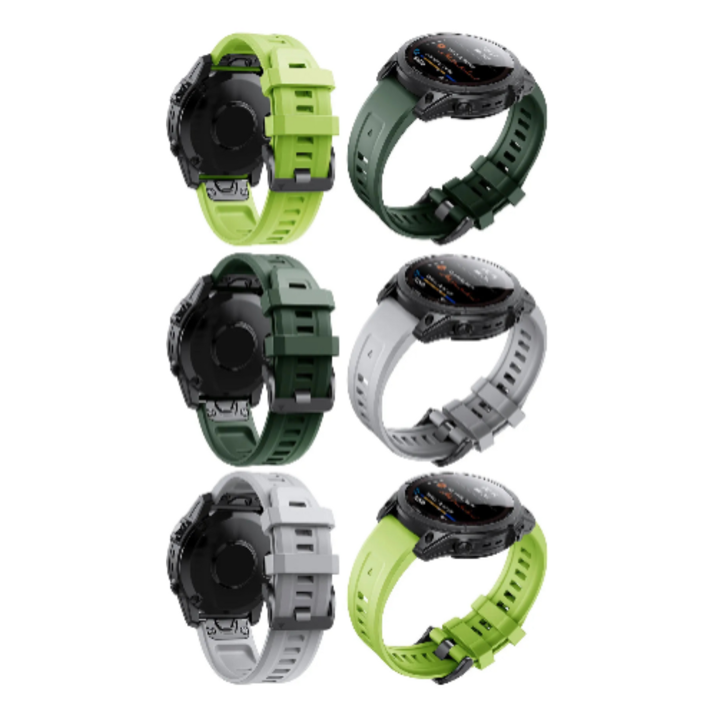 QuickFit Silicone Strap for the Garmin Epix Gen 2 (available in 12 colours) Habicare