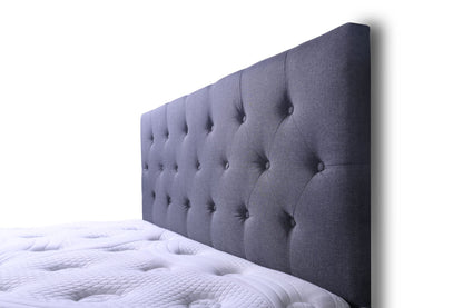 Fenland Headboard Light Grey King Size sue-e furniture
