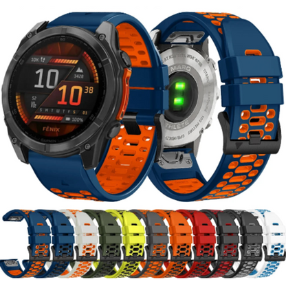 Quick Fit Silicone Strap for the Garmin Fenix 8 (51mm)(available in 12 colours) Habicare