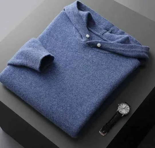 Riverstone Merino Wool Men's Hoodie - Premium Comfort & Style | Men's Clothing